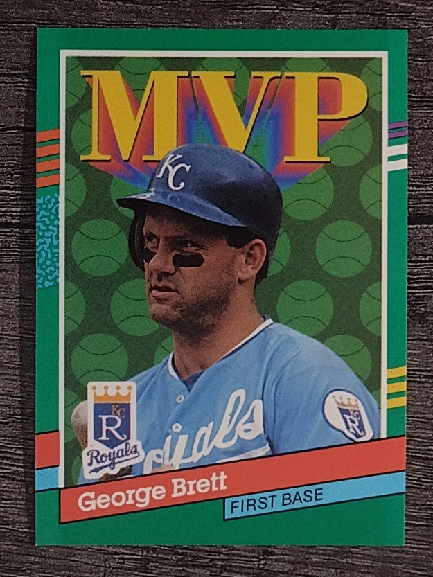 1991 Donruss #396 George Brett MVP