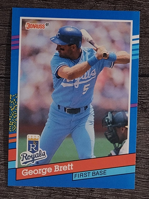 1991 Donruss #201 George Brett