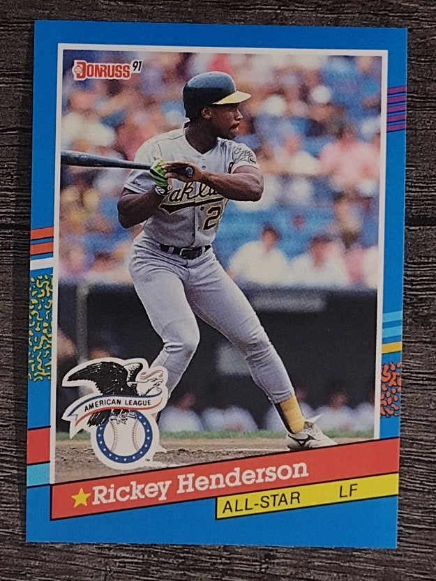 1991 Donruss #53 Rickey Henderson AS