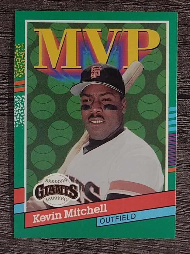 1991 Donruss #407 Kevin Mitchell MVP
