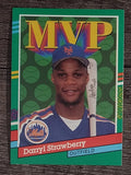 1991 Donruss #408 D. Strawberry MVP