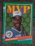 1991 Donruss #389 Fred McGriff MVP