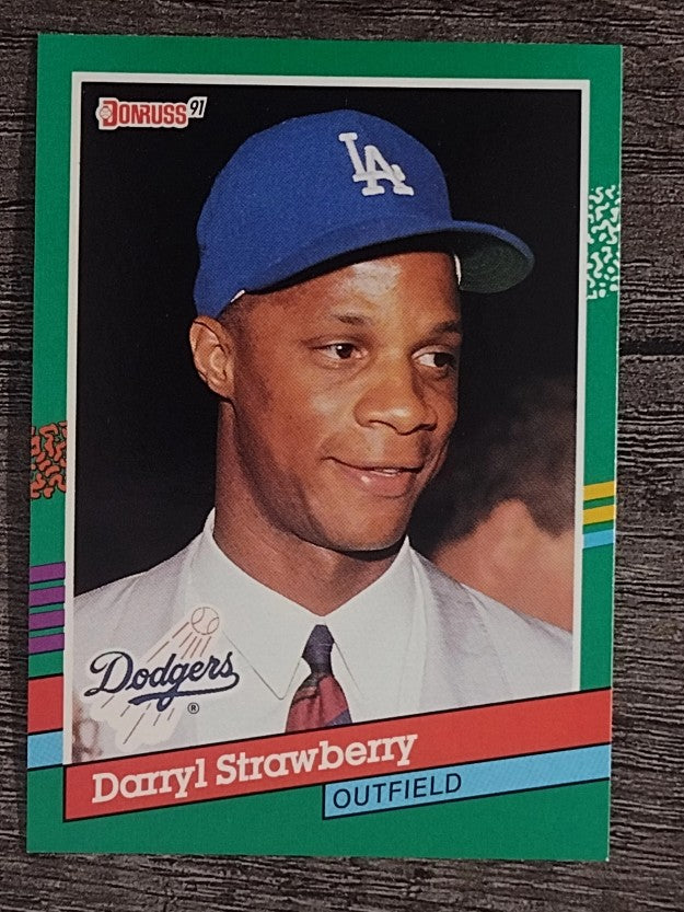 1991 Donruss #696 Darryl Strawberry