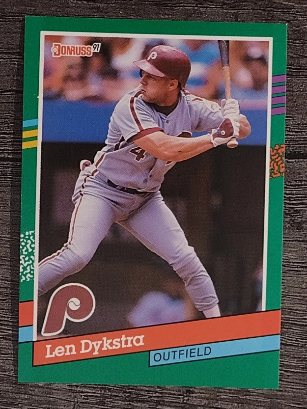 1991 Donruss #523 Len Dykstra
