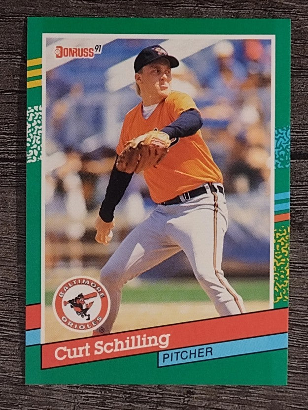 1991 Donruss #556 Curt Schilling