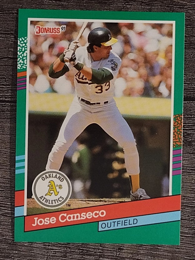 1991 Donruss #536 Jose Canseco