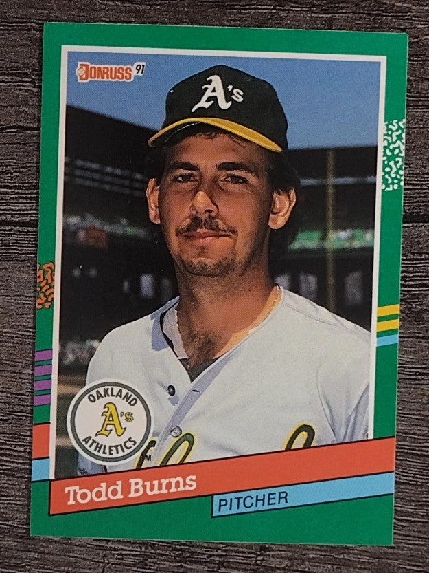 1991 Donruss #479 Todd Burns