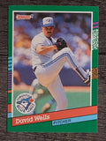 1991 Donruss #473 David Wells
