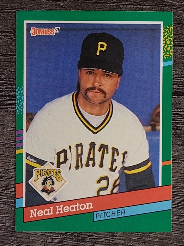 1991 Donruss #475 Neal Heaton