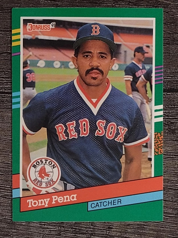 1991 Donruss #456 Tony Pena