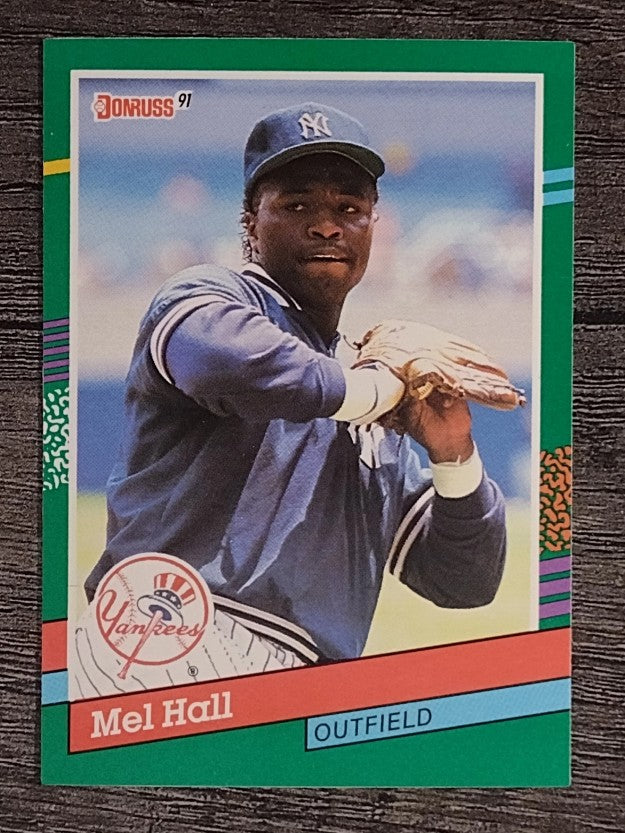 1991 Donruss #442 Mel Hall