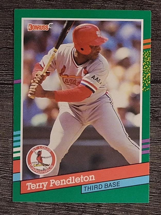 1991 Donruss #446 Terry Pendleton