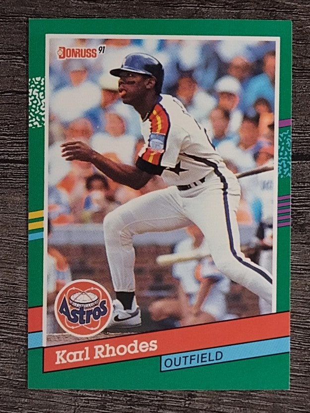 1991 Donruss #698 Karl Rhodes