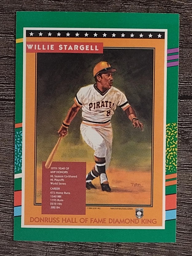 1991 Donruss #702 Willie Stargell PUZ