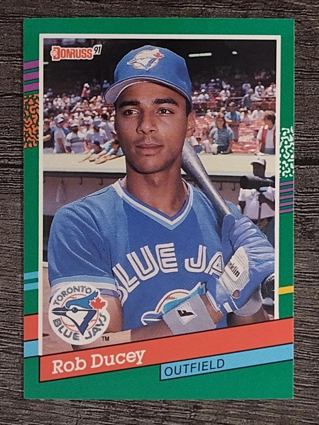 1991 Donruss #705 Rob Ducey
