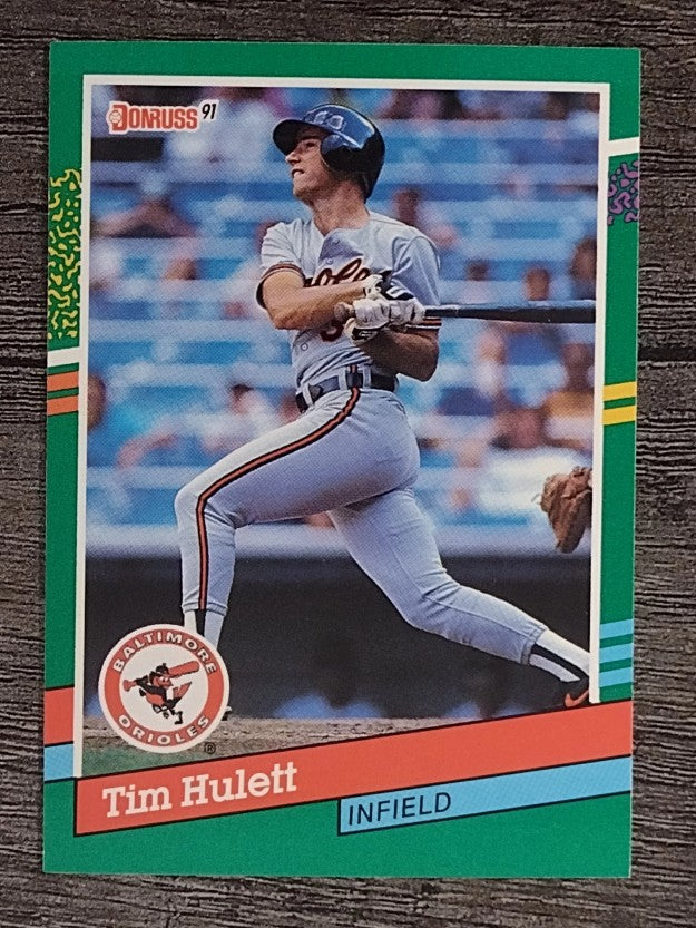 1991 Donruss #706 Tim Hulett