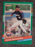 1991 Donruss #708 Xavier Hernandez