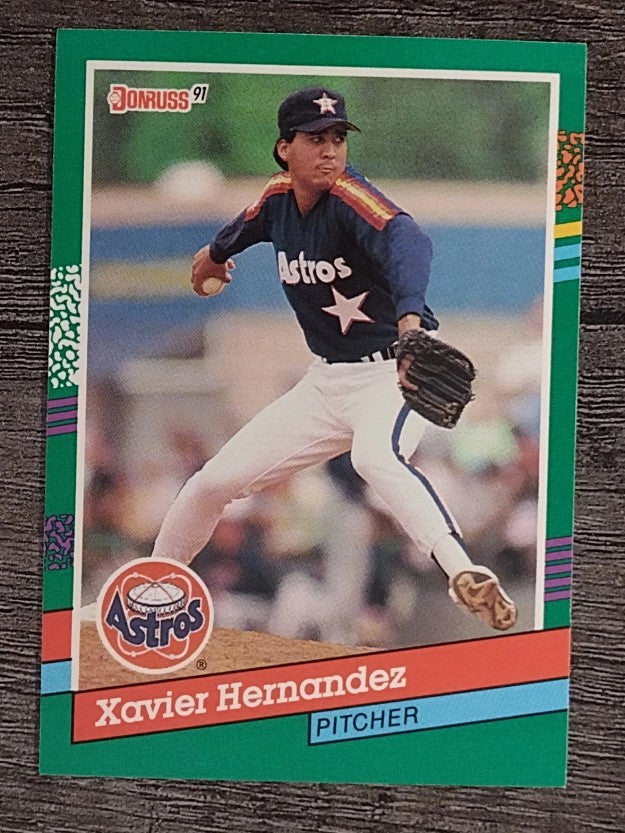 1991 Donruss #708 Xavier Hernandez