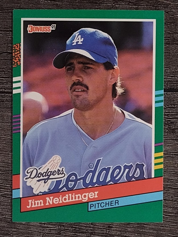 1991 Donruss #713 Jim Neidlinger RC