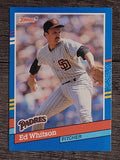 1991 Donruss #186 Ed Whitson