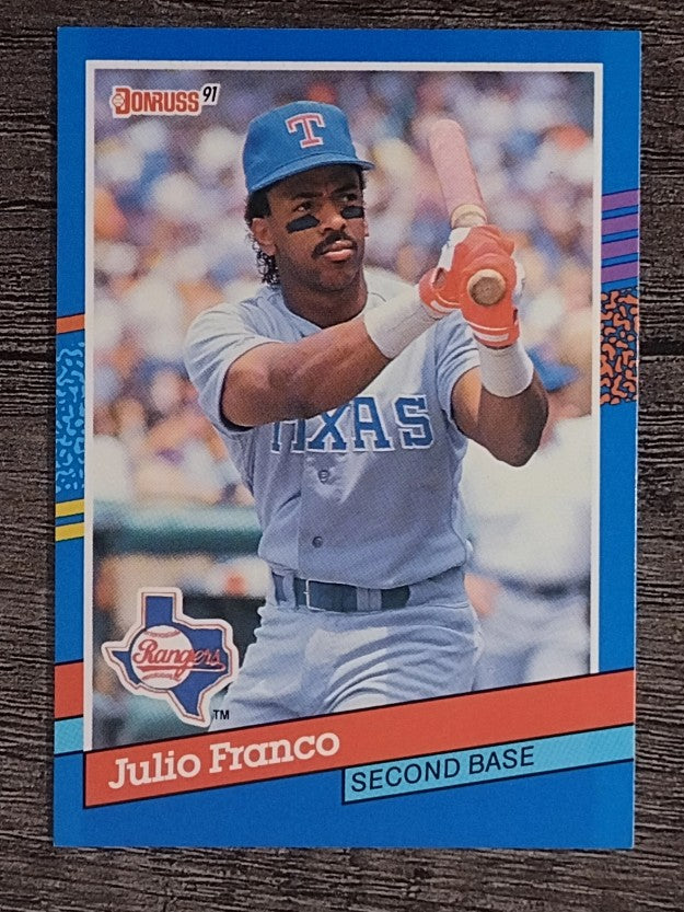 1991 Donruss #192 Julio Franco
