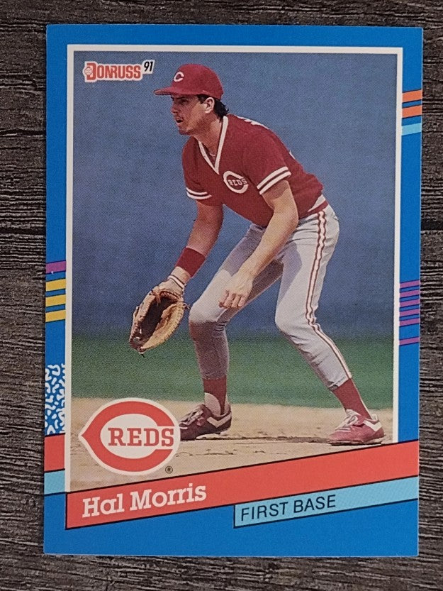 1991 Donruss #141 Hal Morris