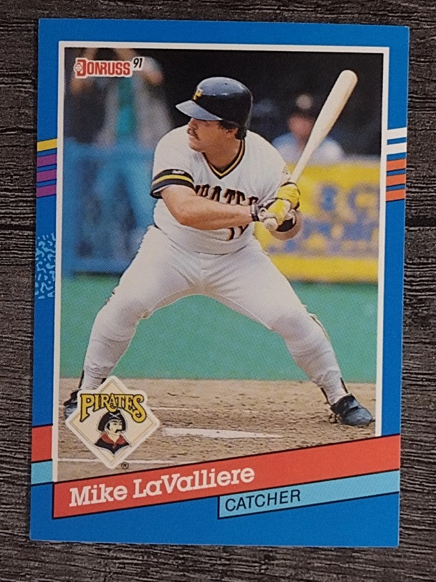 1991 Donruss #121 Mike LaValliere