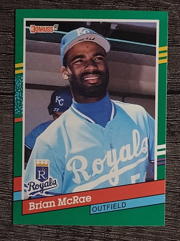 1991 Donruss #575 Brian McRae RC
