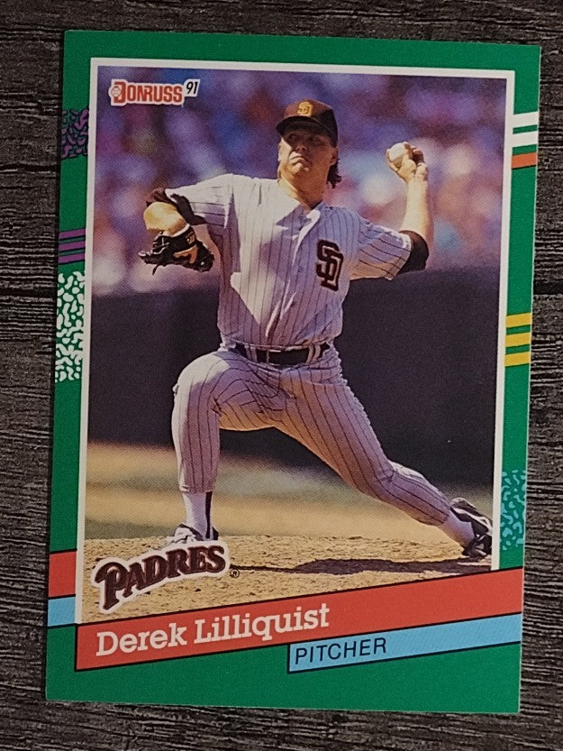 1991 Donruss #570 Derek Lilliquist