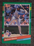 1991 Donruss #567 Ruben Sierra