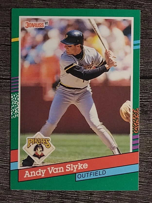 1991 Donruss #552 Andy Van Slyke