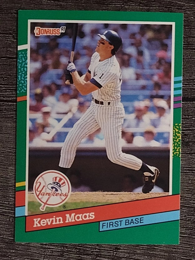1991 Donruss #554 Kevin Maas
