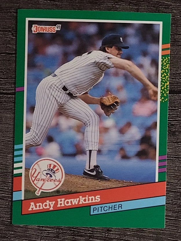 1991 Donruss #611 Andy Hawkins