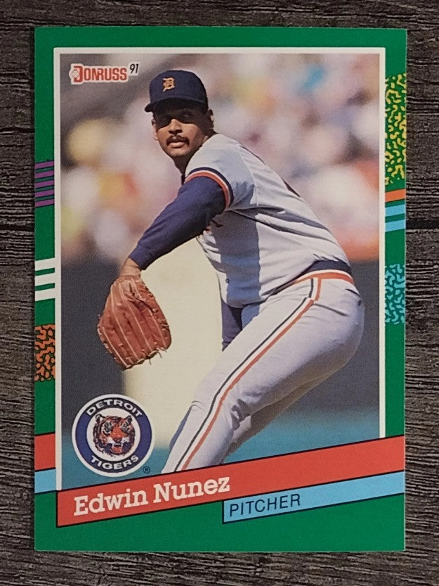 1991 Donruss #620 Edwin Nunez