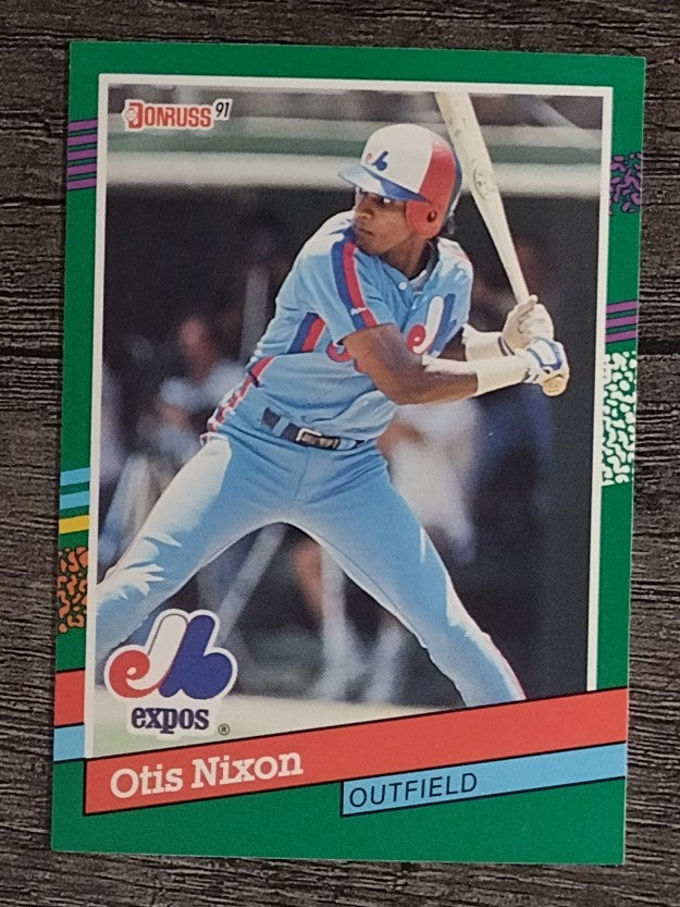 1991 Donruss #626 Otis Nixon