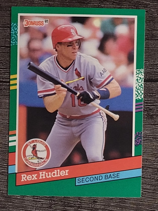 1991 Donruss #599 Rex Hudler