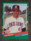 1991 Donruss #602 Jeff Manto