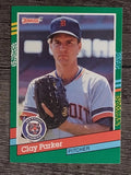 1991 Donruss #605 Clay Parker