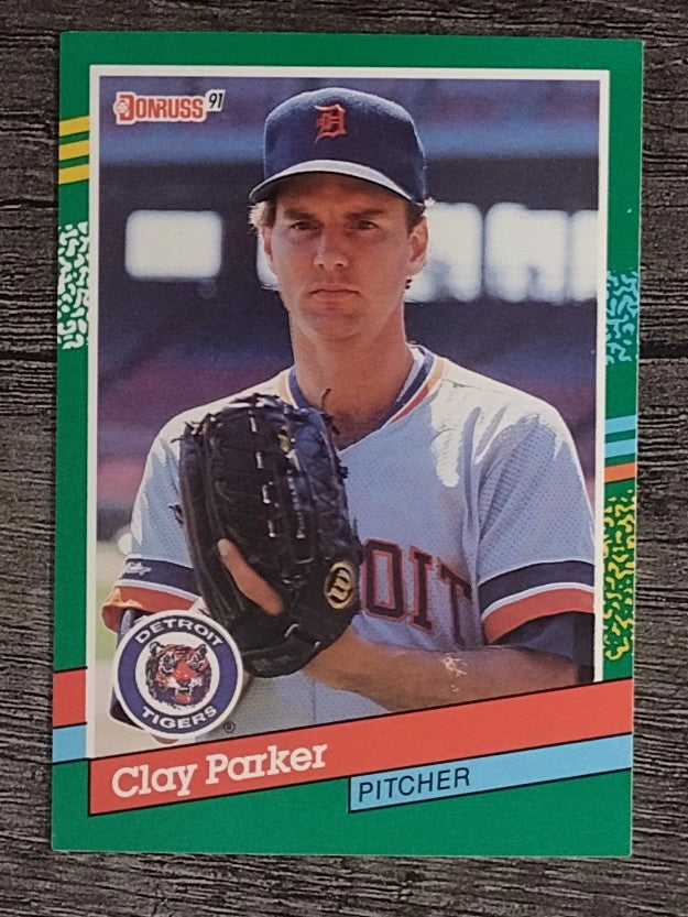 1991 Donruss #605 Clay Parker