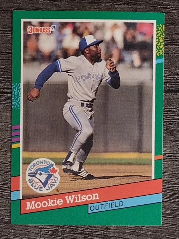 1991 Donruss #585 Mookie Wilson