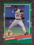 1991 Donruss #608 Ted Power