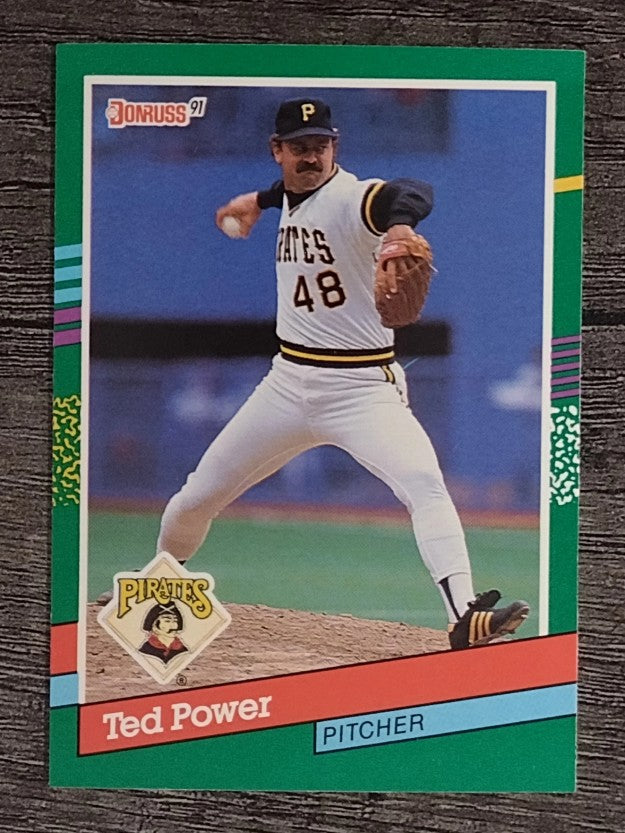 1991 Donruss #608 Ted Power