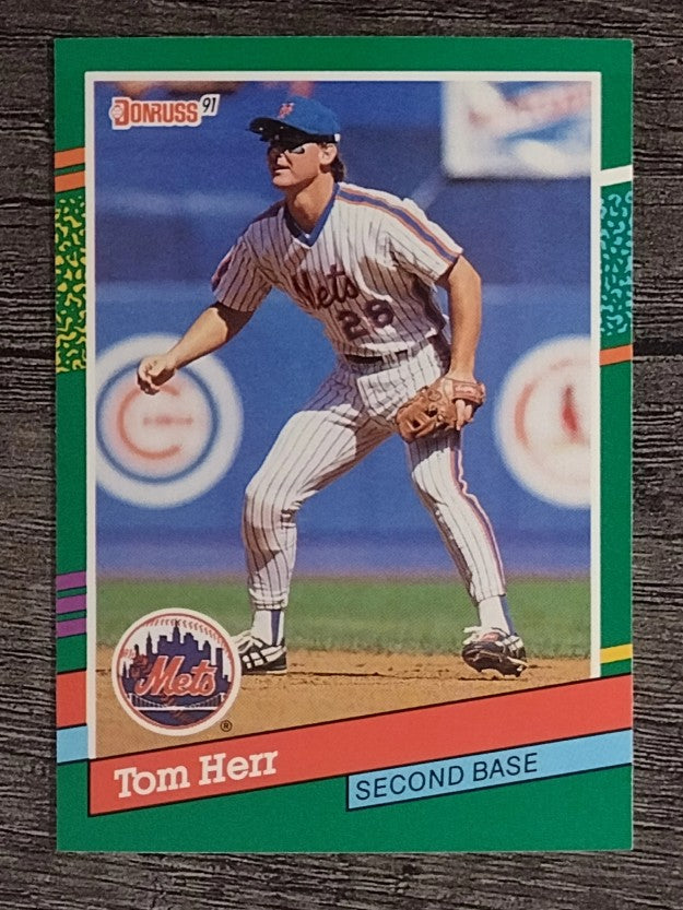 1991 Donruss #610 Tom Herr