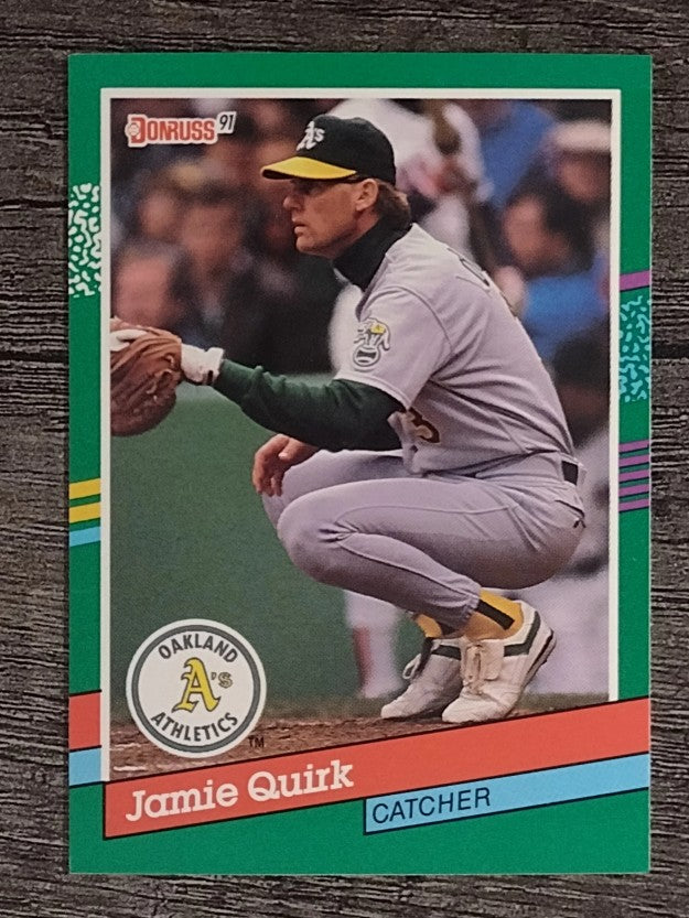 1991 Donruss #588 Jamie Quirk