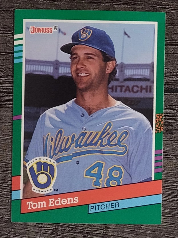 1991 Donruss #590 Tom Edens RC