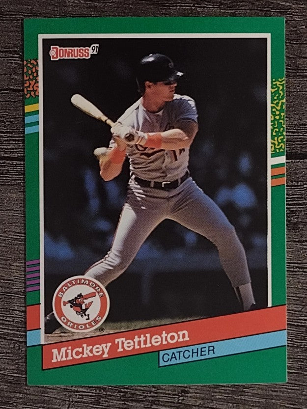 1991 Donruss #597 Mickey Tettleton