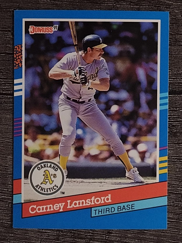 1991 Donruss #273 Carney Lansford