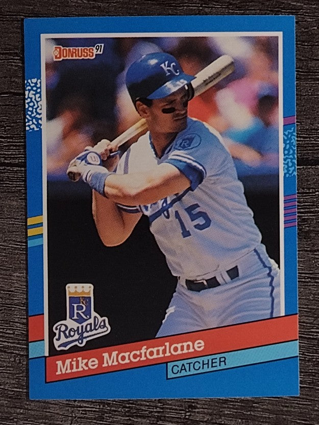 1991 Donruss #313 Mike Macfarlane