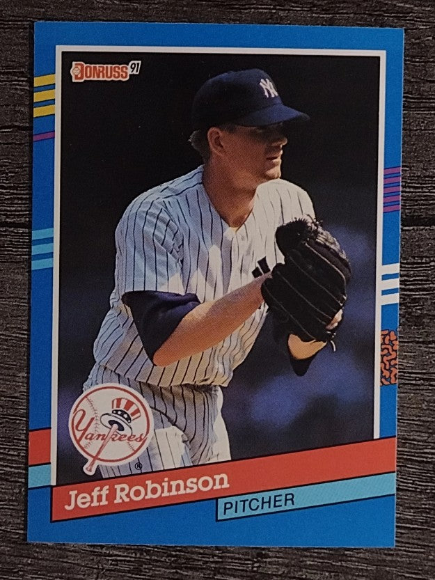 1991 Donruss #291 Jeff D. Robinson