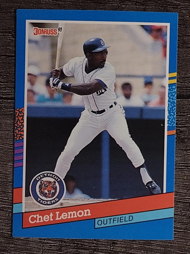 1991 Donruss #301 Chet Lemon